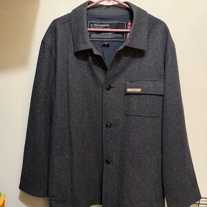 Vintage RL Ralph Lauren Polo Jeans Co wool blend over coat. Mens. XL